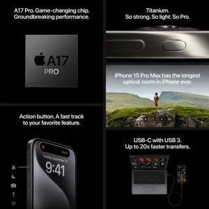 Apple iPhone 15 Pro 256GB Naturel Titanium